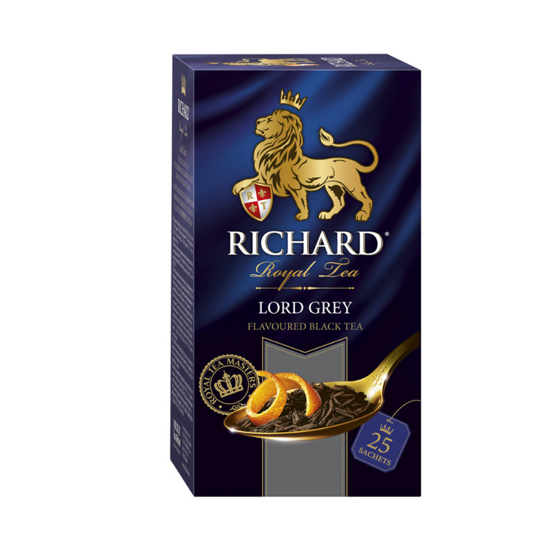 Black tea Richard Royal Lord Grey 25pcs