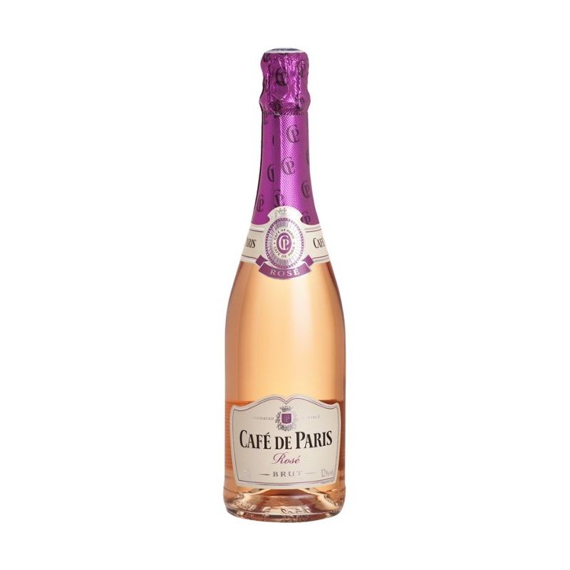Игристое вино розовое Cafe de Paris 0.75л