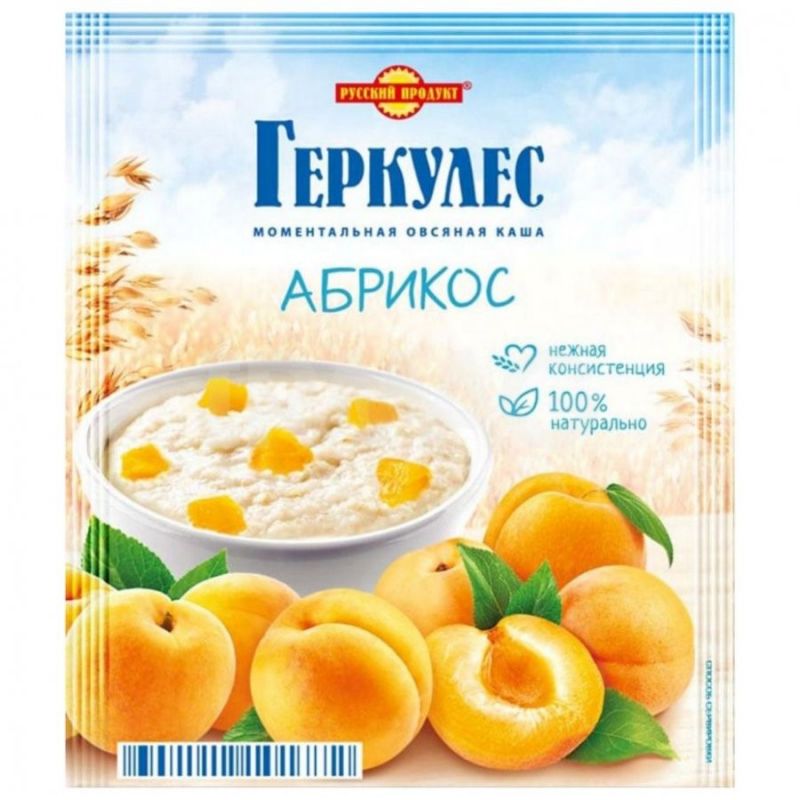 Oatmeal porridge Russian Product Apricot 35g