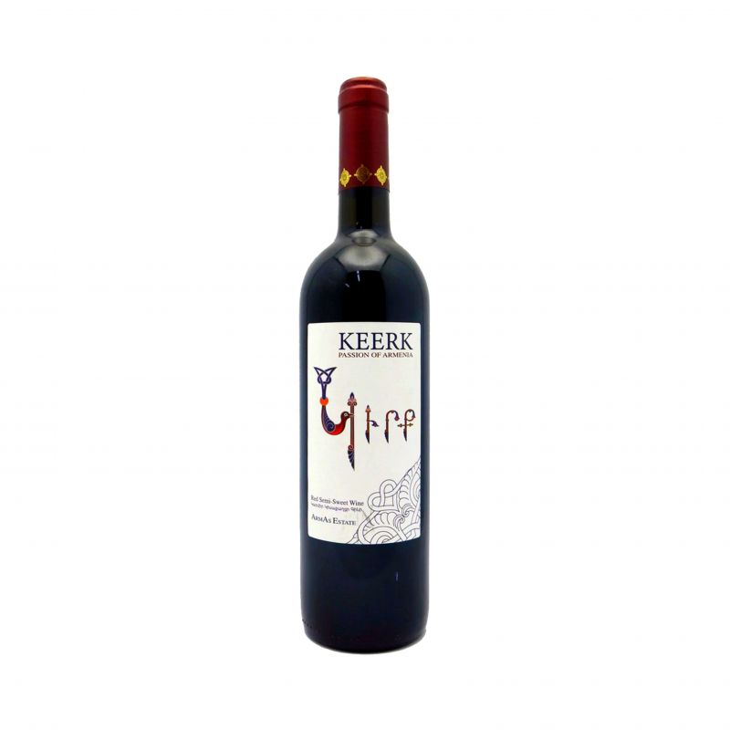 Wine red semi-sweet Keerk 0.75l