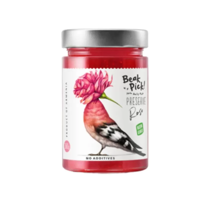 Rose petal jam Beak Pick 360g