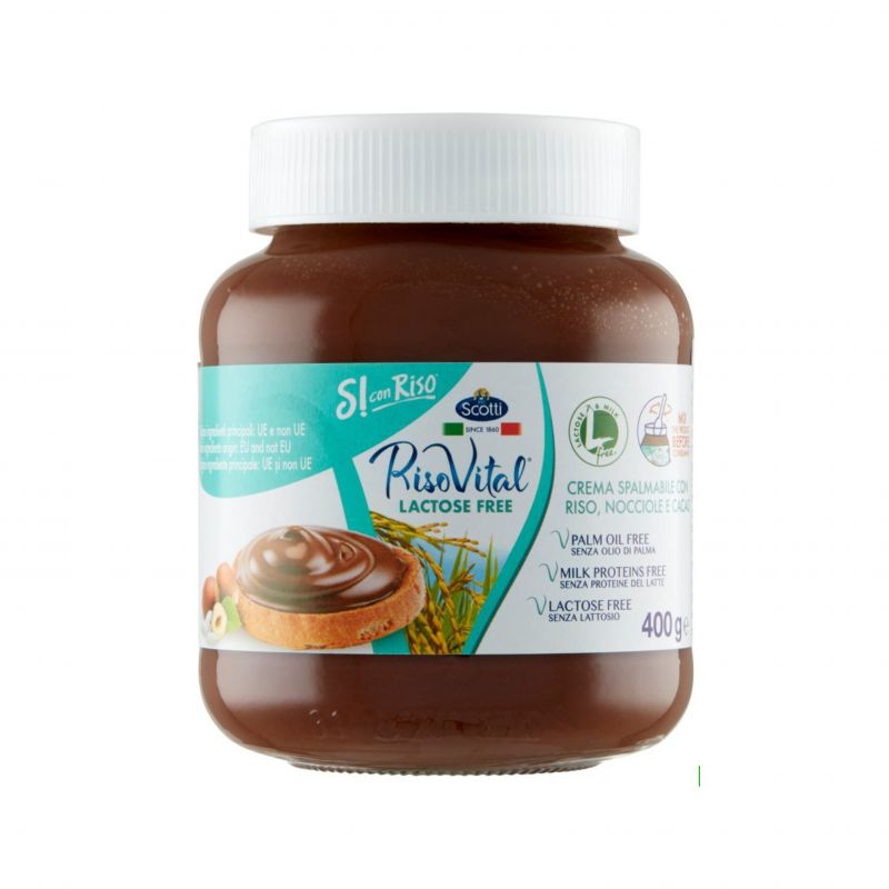 Hazelnut cream Scotti Riso Vital 400g