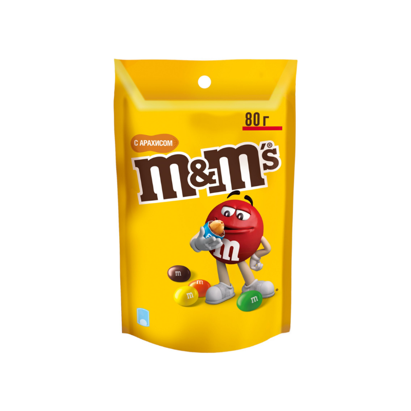 Dragee M&M's with peanuts 80g