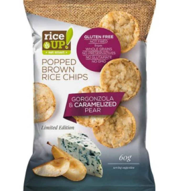 Rice Up BBQ Rice Chips 60g