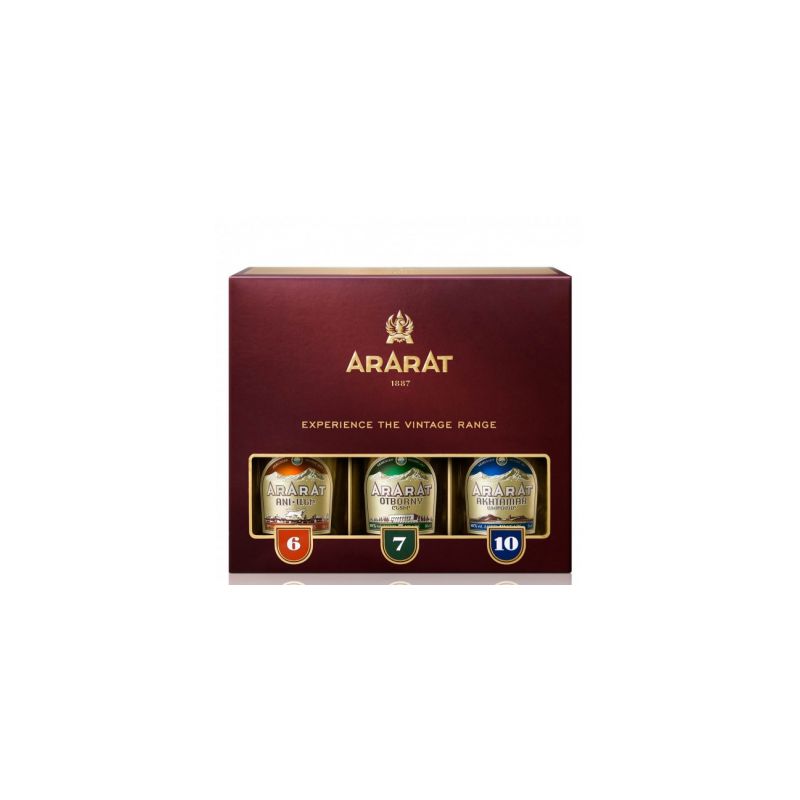 Cognac Ararat mini collection 3*0.05 l