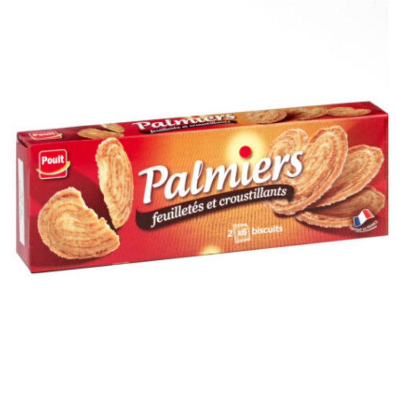 Cookies Poult Palmiers 100g