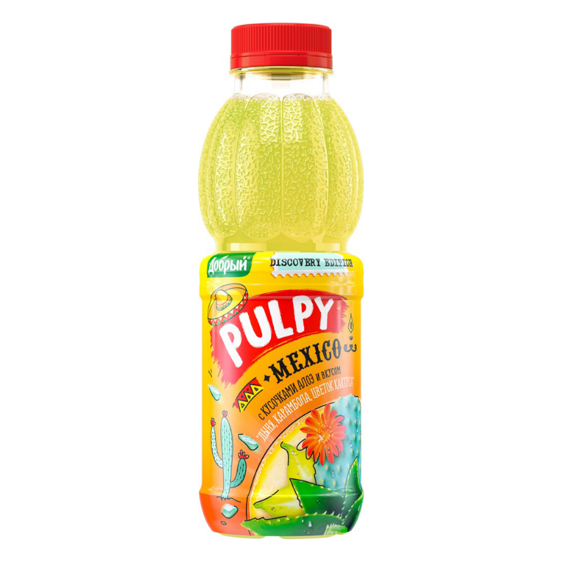 Juice drink Pulpy Cactus 0.45l