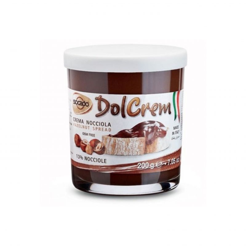 Chocolate cream with hazelnuts DolCrem 200g