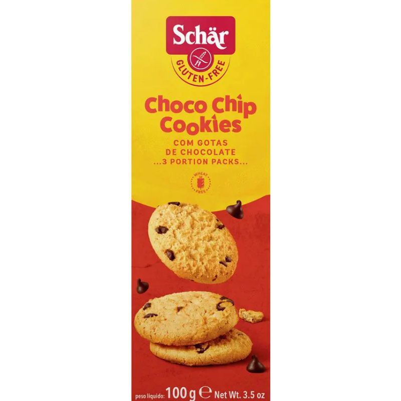 Choco Chip Cookies Gluten Free 100g