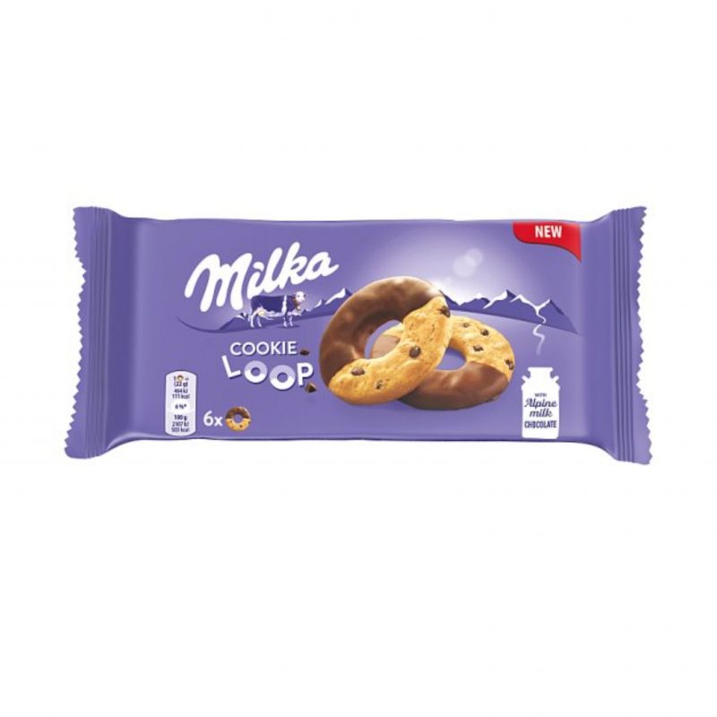 Печенье Milka Cookie Loop 132г