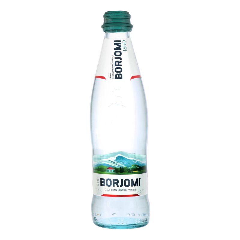 Գազավորված ջուր Բորժոմ 0.33լ