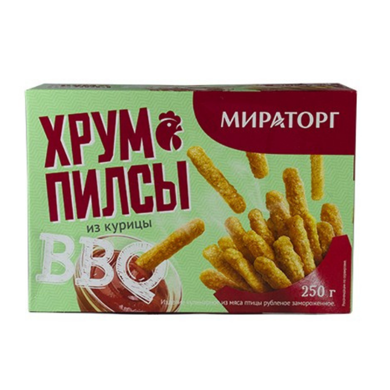 Crispy chicken sticks BBQ Miratorg 250g