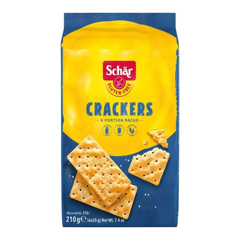 Crackers without gluten Schär 210g