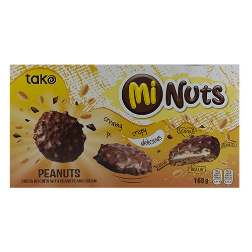 Cookies with peanuts Minuts Tako 168g