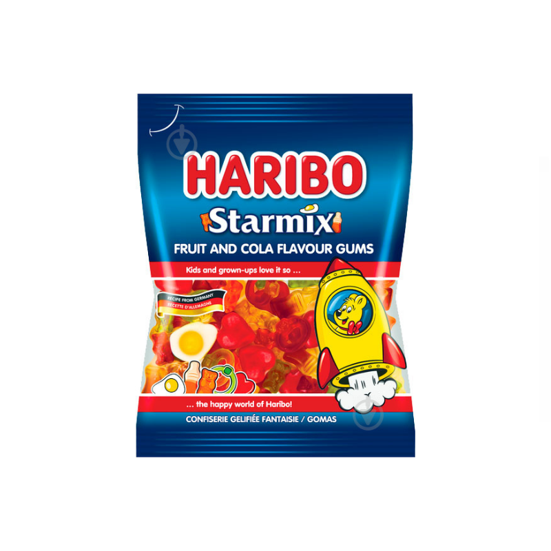 Marmalade Haribo 80g with fruit flavor