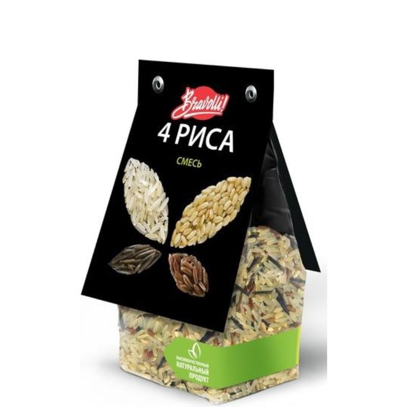 Mixture of four types of rice Bravolli 350g