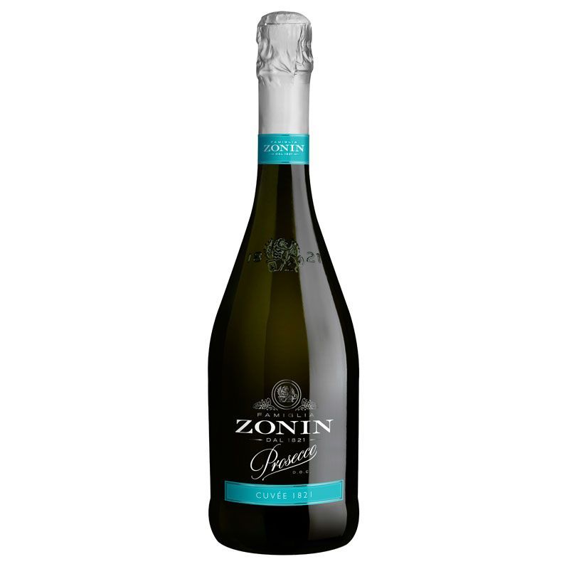 Sparkling wine white dry Zonin 0.75l
