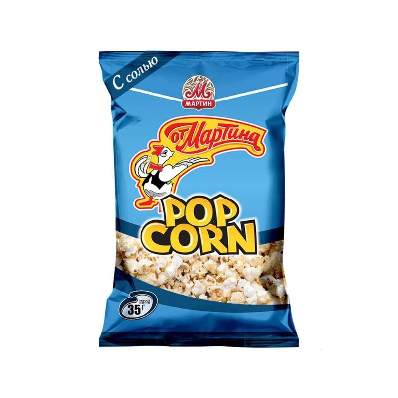 Popcorn salty 35g Ot Martina