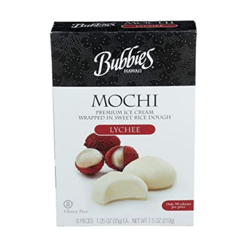 Мороженое Mochi Bubbies личи 6шт.