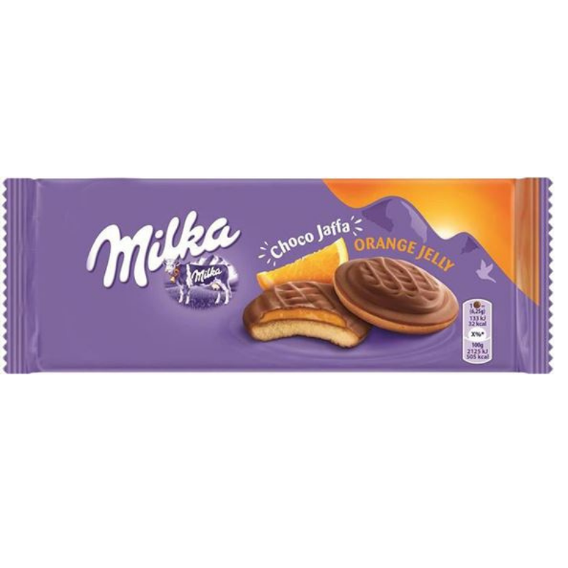 Печенье Milka Choco Jaffa апельсин 126г