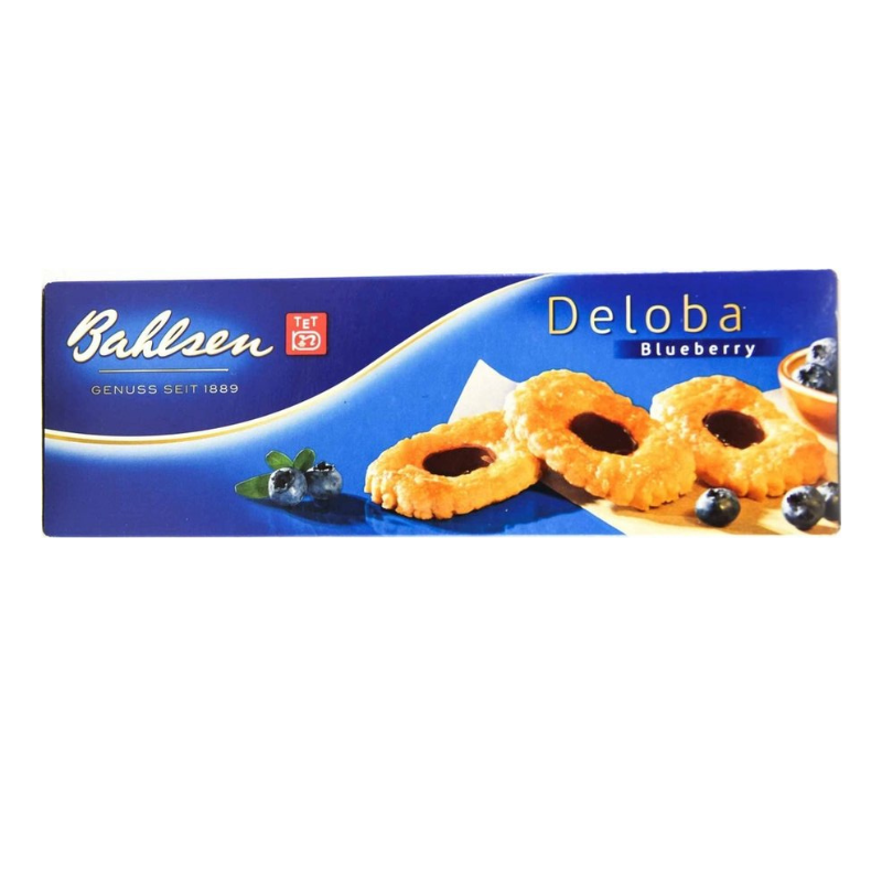 Blueberry cookies Deloba Bahlsen 100g