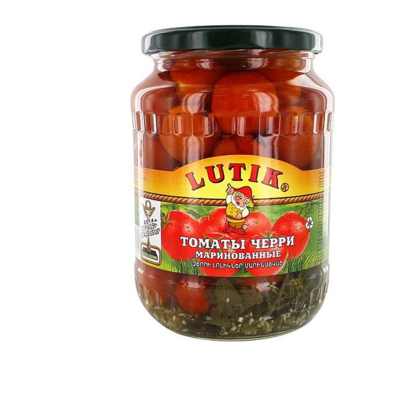 Pickled cherry tomatoes Lutik 700ml