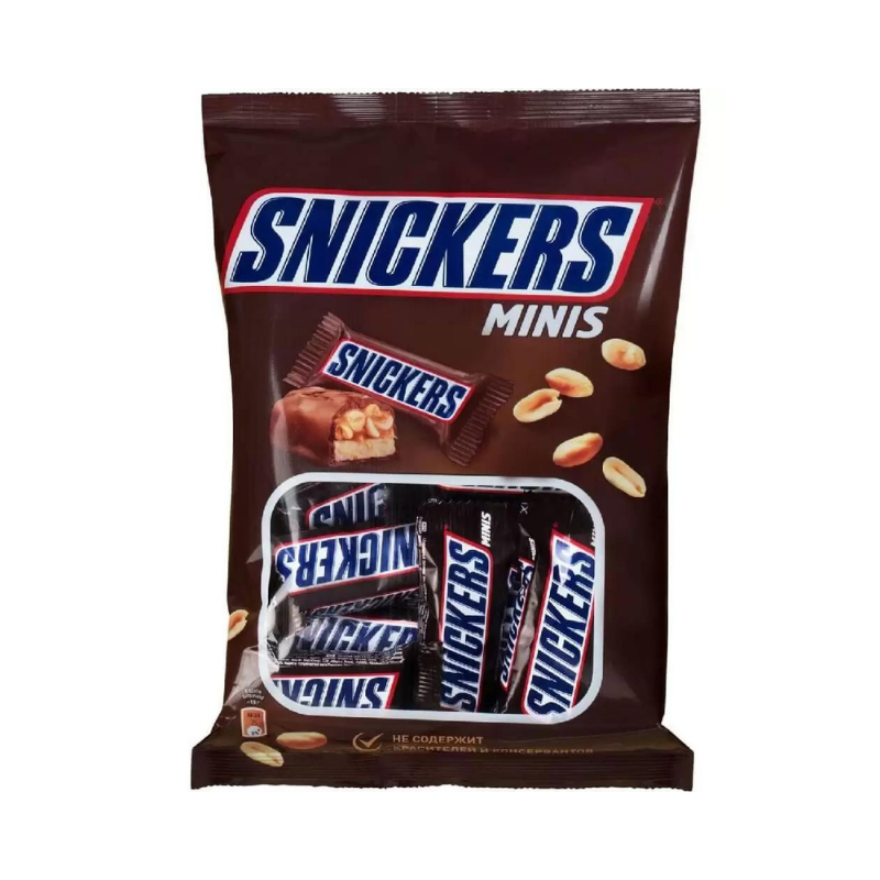 Шоколад Snickers Minis 180г