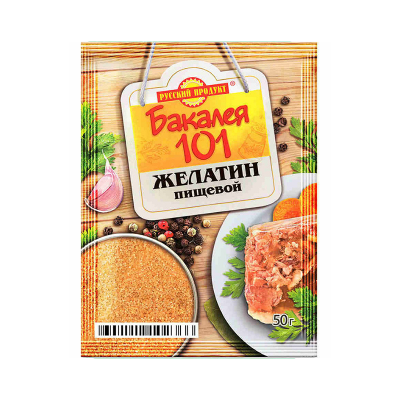 Food gelatin Russian Product 50g