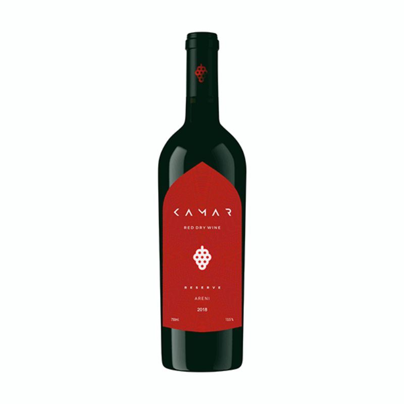 Вино красное сухое Kamar резерв 0.75л