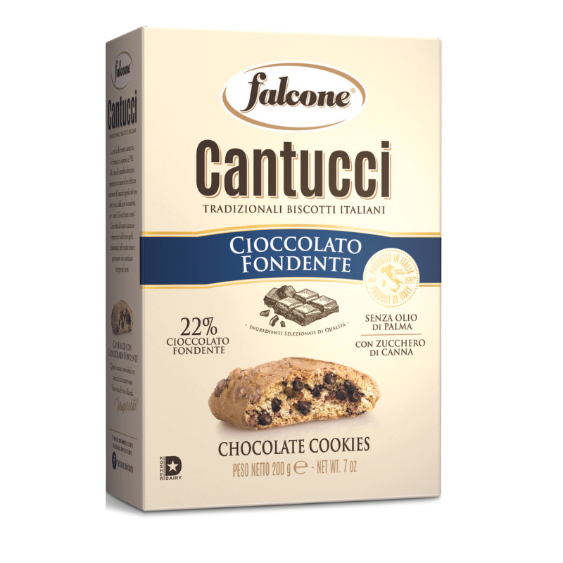 Cookies with dark chocolate Falcone Cantucci 200g