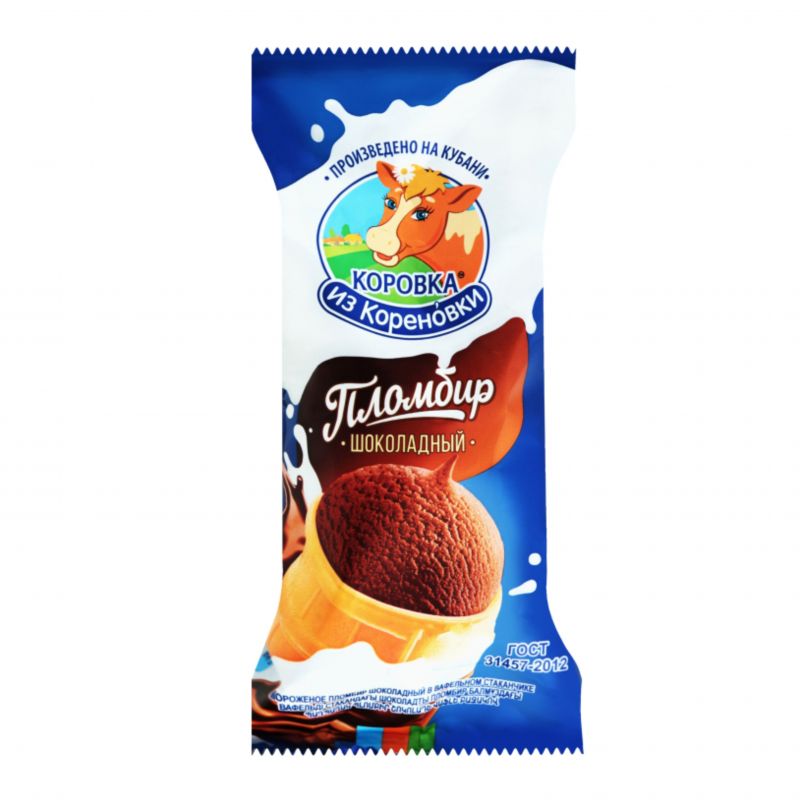 Chocolate Ice cream Korovka iz Korenovki 90g