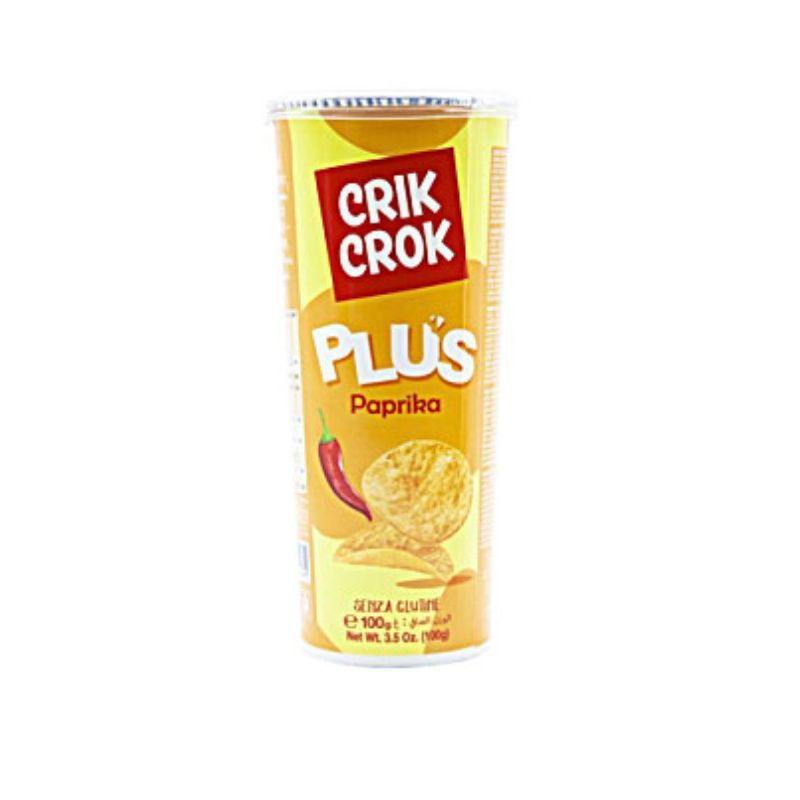 Gluten free chips Crik Crok paprika 100g