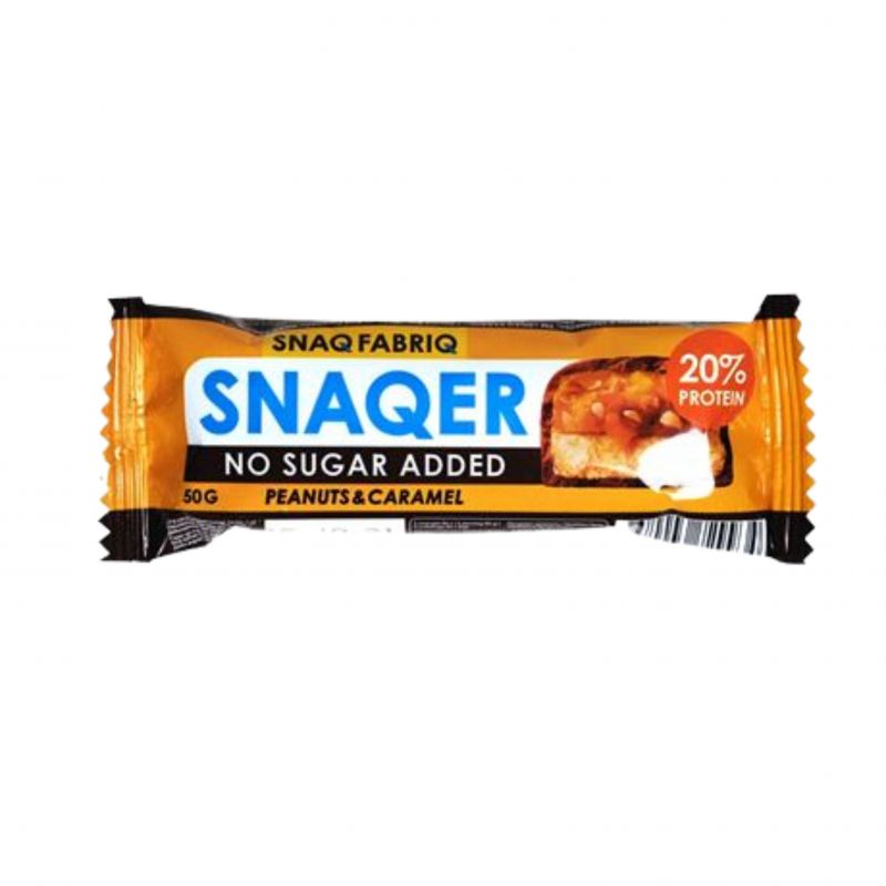 Protein bar peanuts and caramel Snaqer Snaq Fabriq 50g