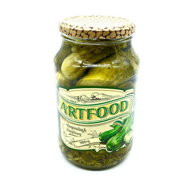 Pickled cucumbers ArtFood 980g