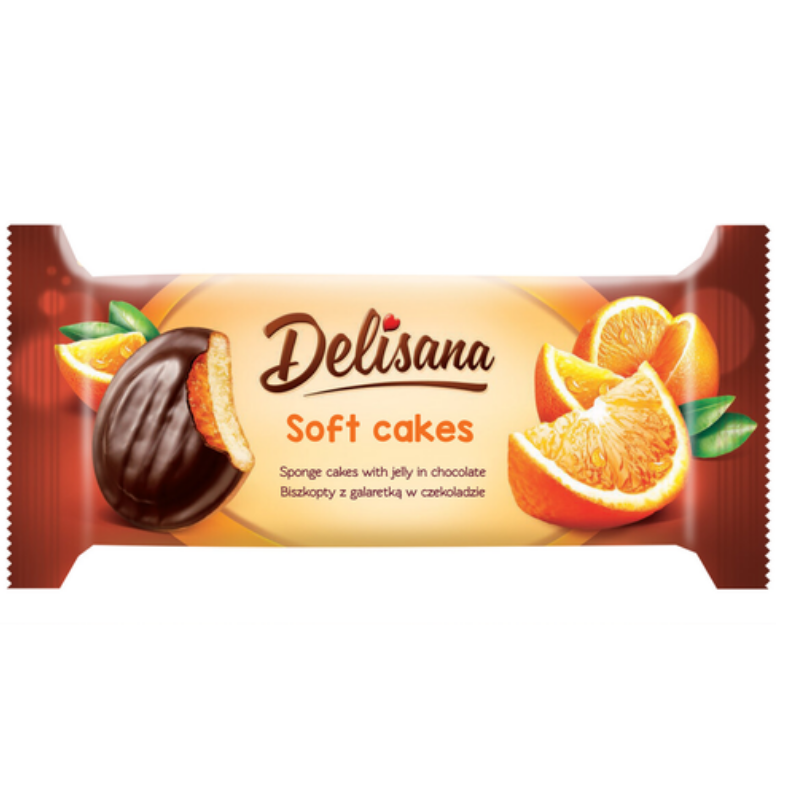 Orange biscuits Delisana 135g