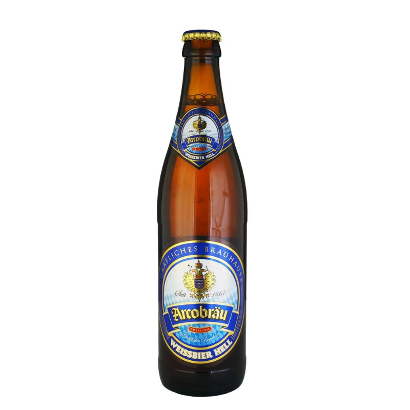 Пиво Weissbier Hell Premium Arcobrau 0.5л