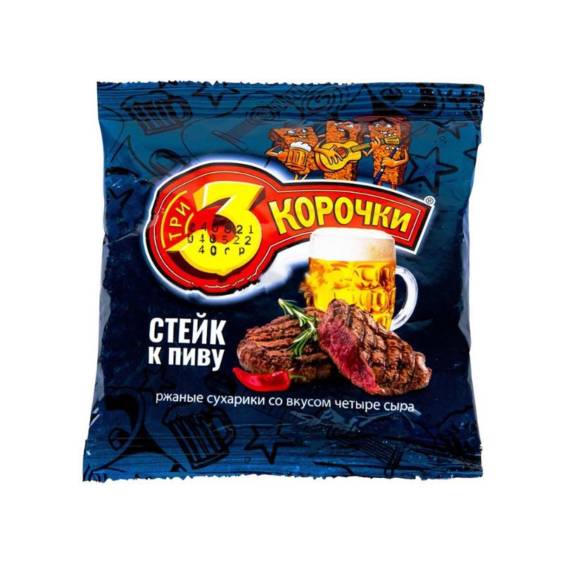 Croutons 3 Korochki steak 80g