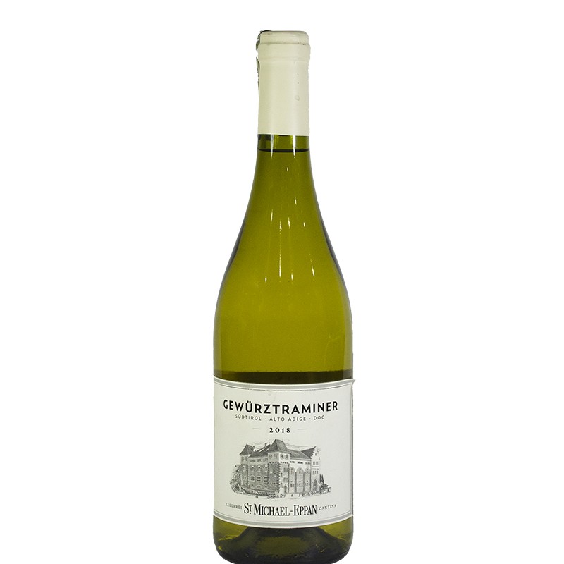 White dry wine Alto Adige Gewurztraminer 0.75l