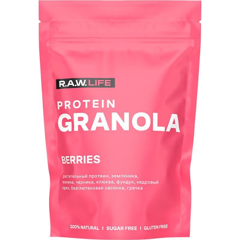 Granola with berries R.A.W Life 220g