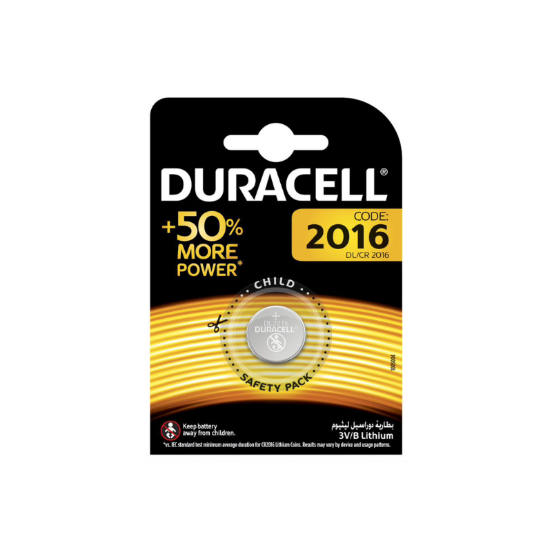 Batteries Duracell 2016