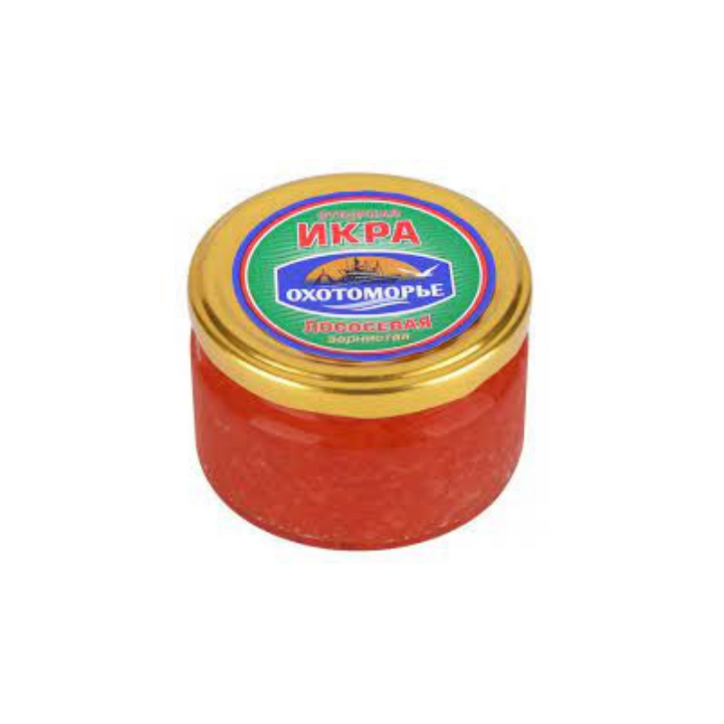 Pink salmon caviar Okhotomore 200g