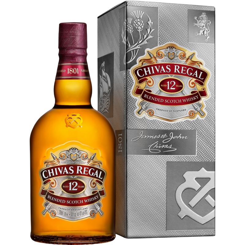 Виски Chivas Regal 12л. 0.7л