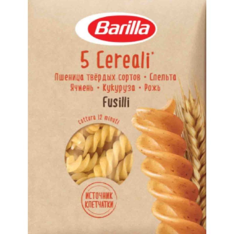 Pasta Barilla Fusilli with 5 types of grains 450g