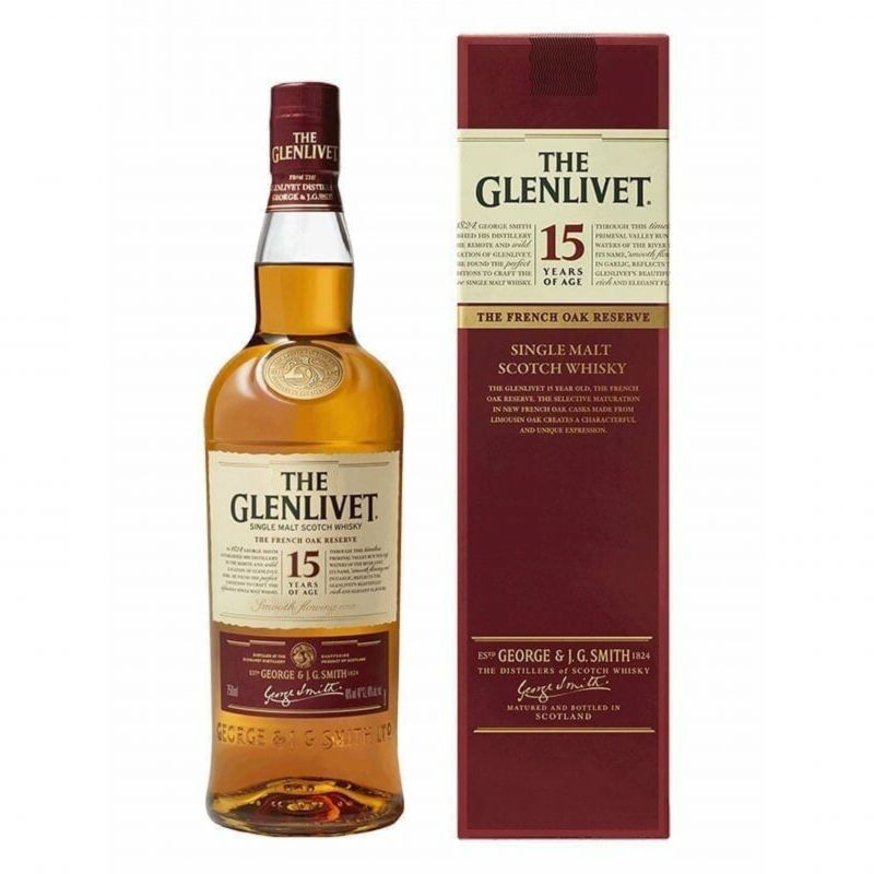 Виски Glenlivet 15 лет 0.7л