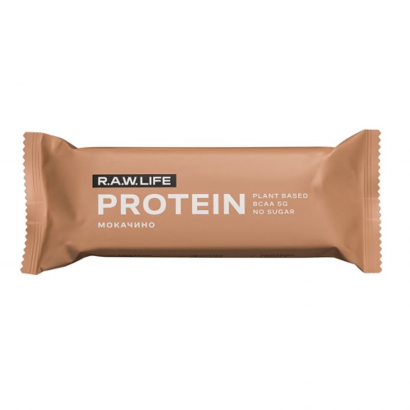 Protein bar Moccachino R.A.W. Life 47g