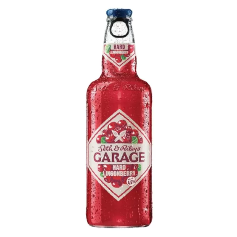 Напиток на пивной основе Garage Hard клюква 0.4л