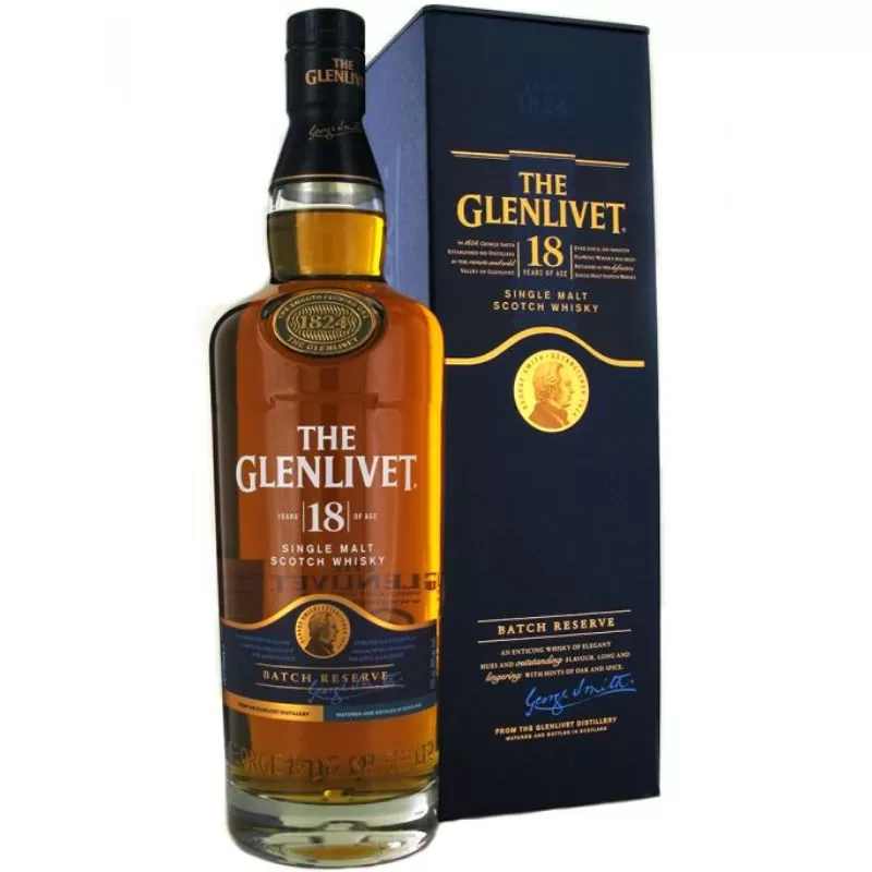 Виски Glenlivet 18 лет 0.7л