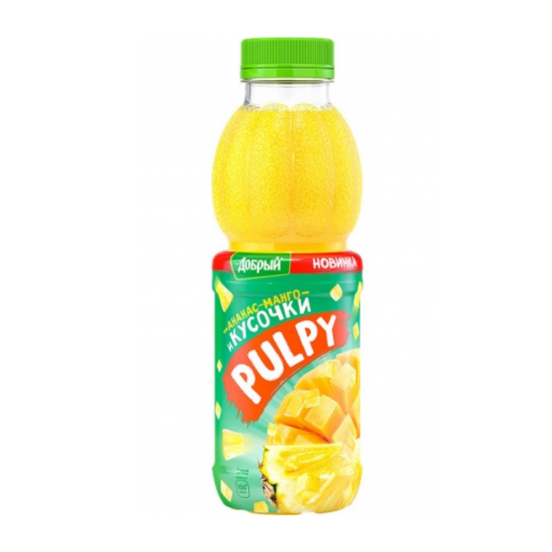 Сокосодержащий напиток Pulpy манго 0.45л