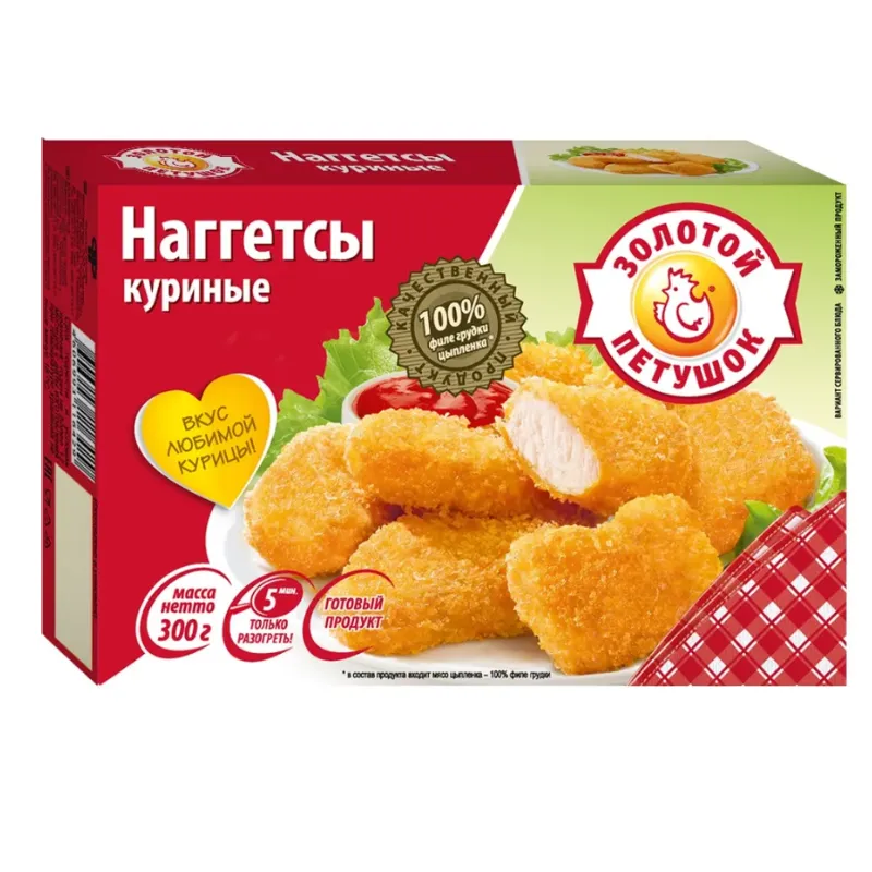 Chicken nuggets with cheese Golden Cockerel 300g