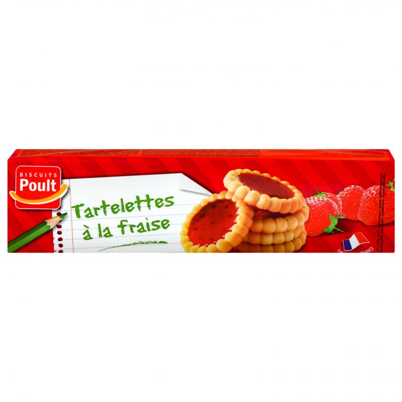 Biscuits Poult strawberry 150g